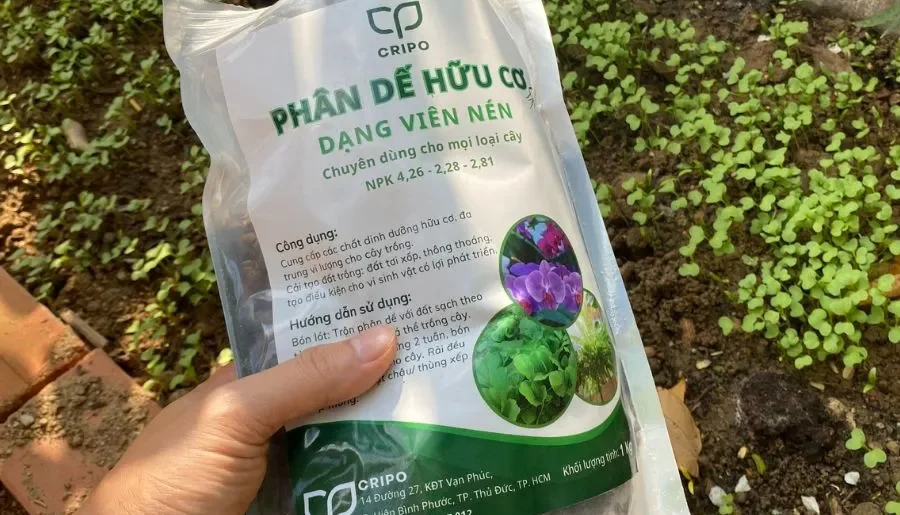 Phân hữu cơ viên nén tốt nhất cho cây trồng 2024
