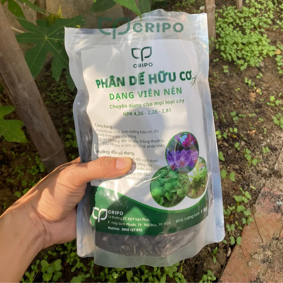 Cripo - chuyên cung cấp phân dế hữu cơ
